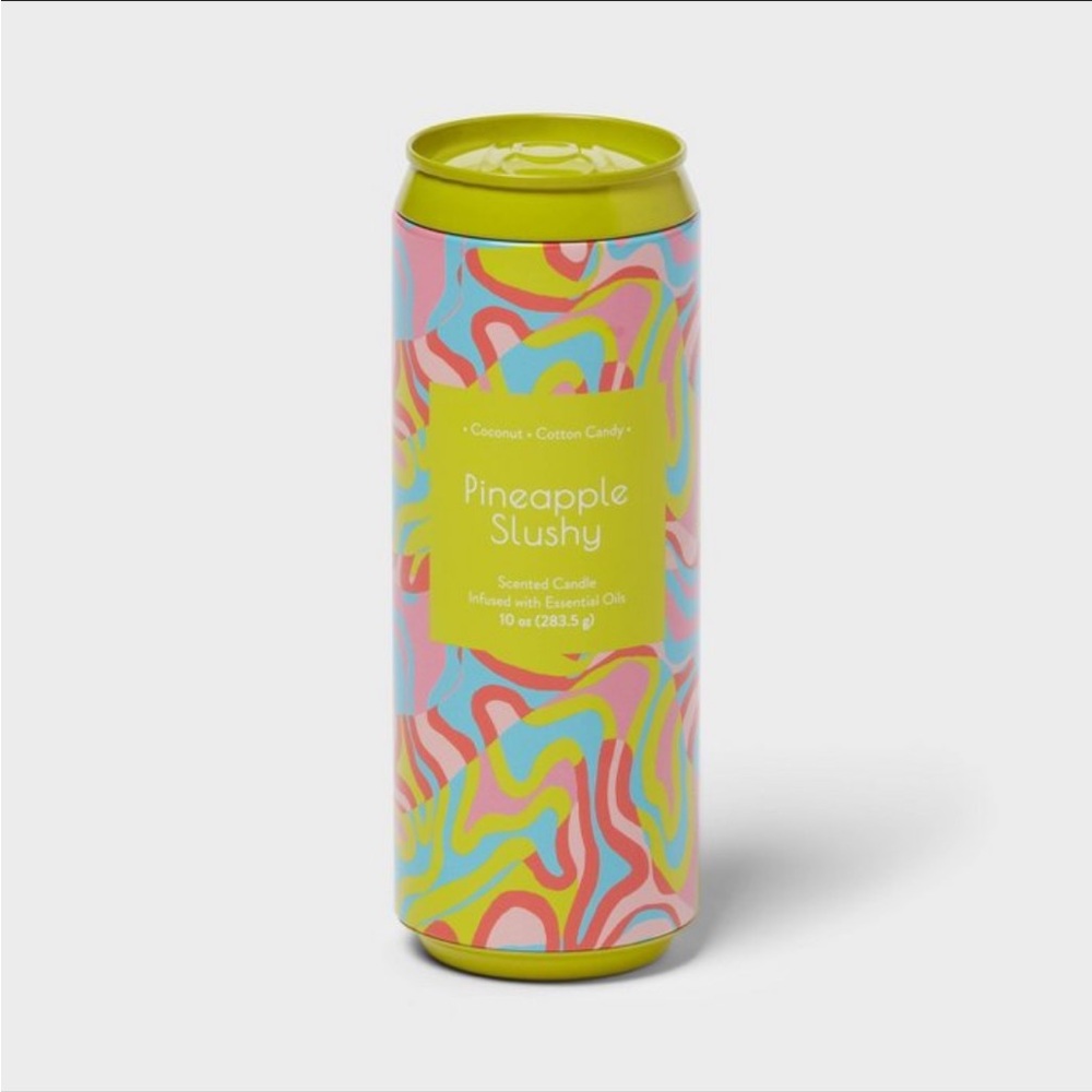 Printed Tin Can 10oz Candle Pineapple
Slushy - Opalhouse